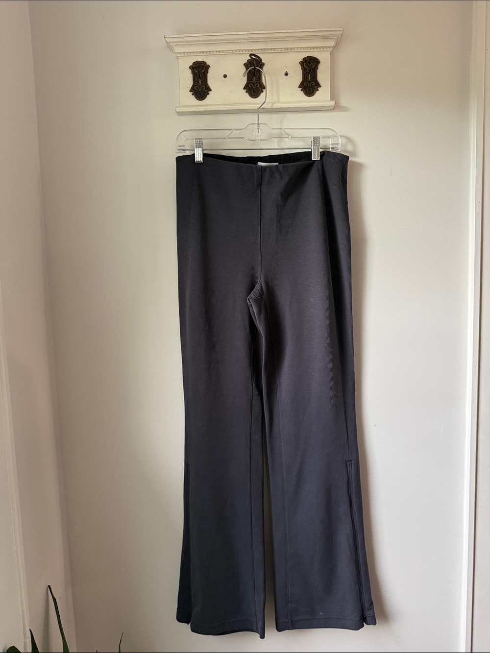 lululemon athletica Black Wide-Leg Ponte Pants